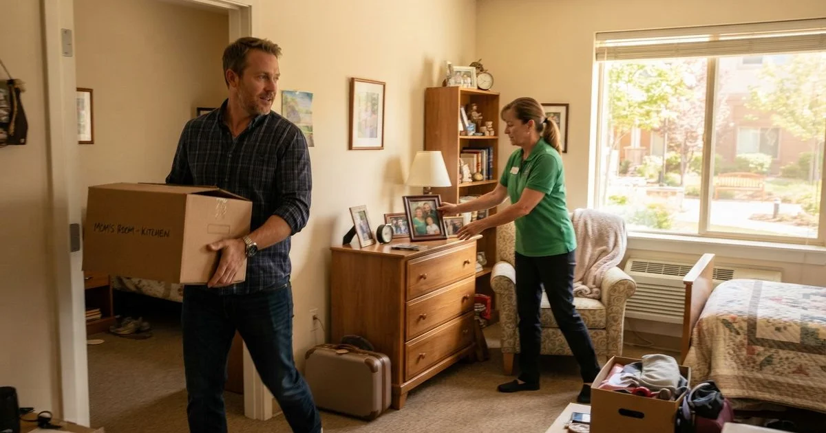 Helping an aging parent move into memory care without drowning in guilt